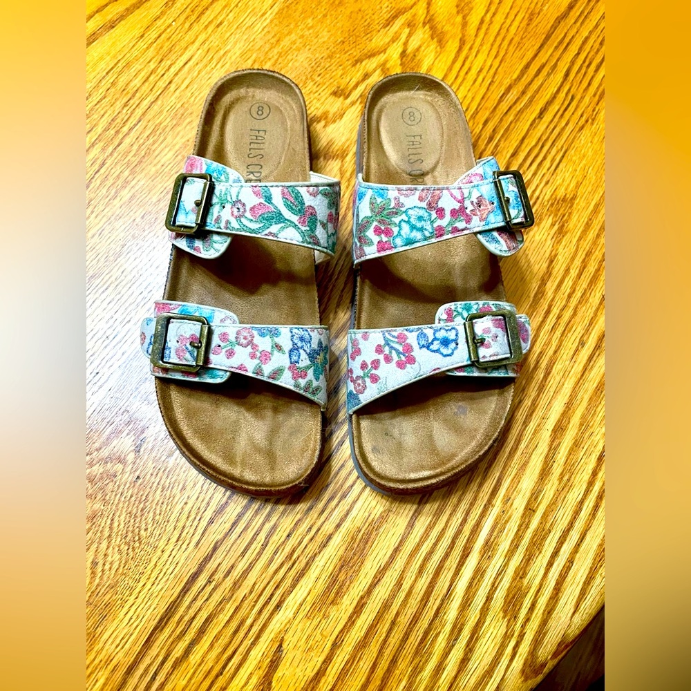 Fall Creek Floral Sandals - Picture 5 of 8